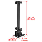 Adjustable Gun Rack for EZGO Club Car Yamaha Golf Cart (Universal)