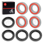 2X Front Wheel Bearing Seal Kits for Yamaha Grizzly 350 400 450 (2007–2008)