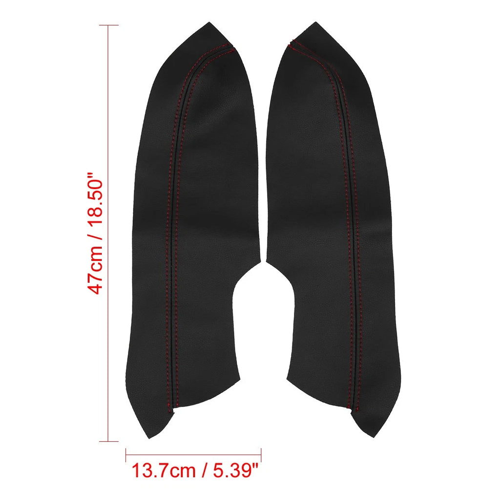 1 Pair Front Door Panels Armrest Cover for Honda Civic Sedan (2006-2011)