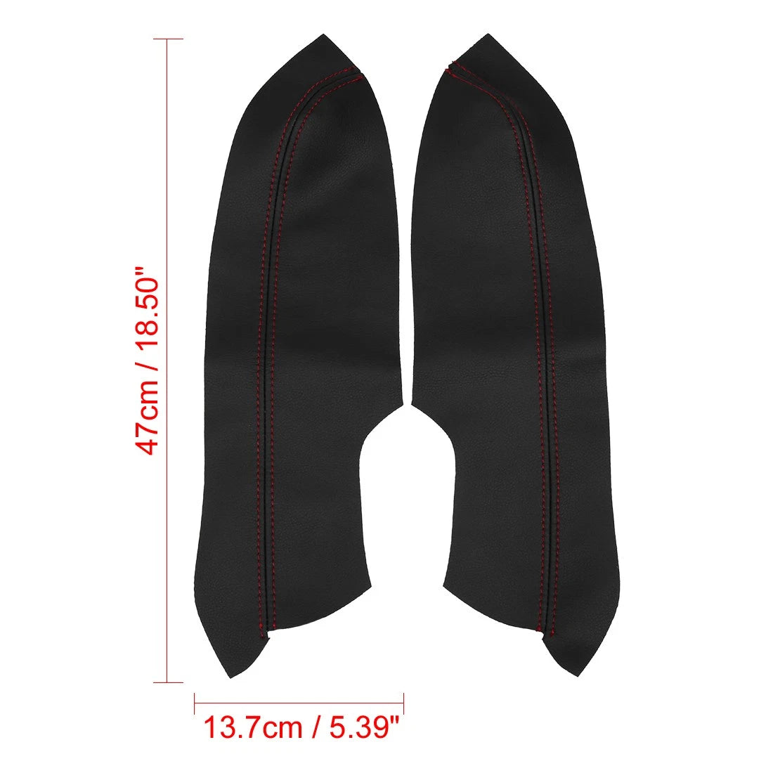 1 Pair Front Door Panels Armrest Cover for Honda Civic Sedan (2006-2011)