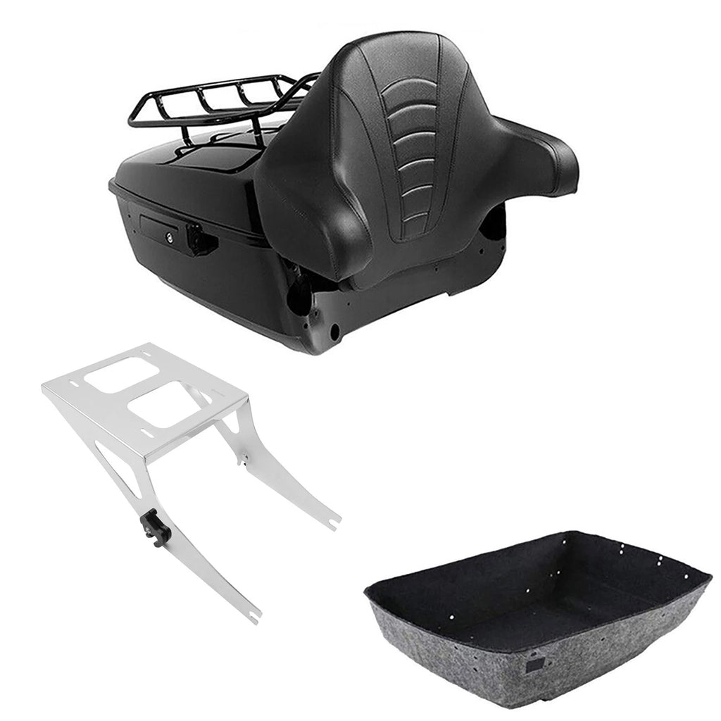 Two-Up Mount Rack for Harley Fat Boy (2008–2017)