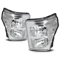 Headlight/Lamp Replacement for Ford Super Duty (2011–2016) Chrome Housing
