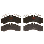 Set of 4 Disc Brake Pads for Dodge Sprinter 2500 (2003–2006)