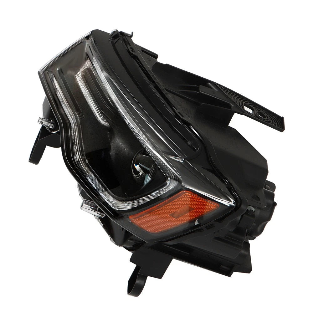 LH Headlamp HID/Xenon for Jeep Grand Cherokee (2019–2021) Black Clear
