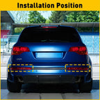 Lower Stop Tail Lamp Pair for Audi Q7 (2006–2015) LF & RH Rear Bumper Light
