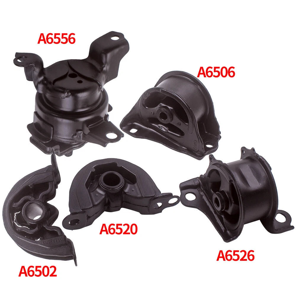 Engine Motor Mount & Trans Mount Set of 5 for Honda Civic (1996–2000) A6506