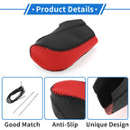 1 Pcs Gear Shift Knob Cover for Chevrolet Cruze (2011–2015) Red Black