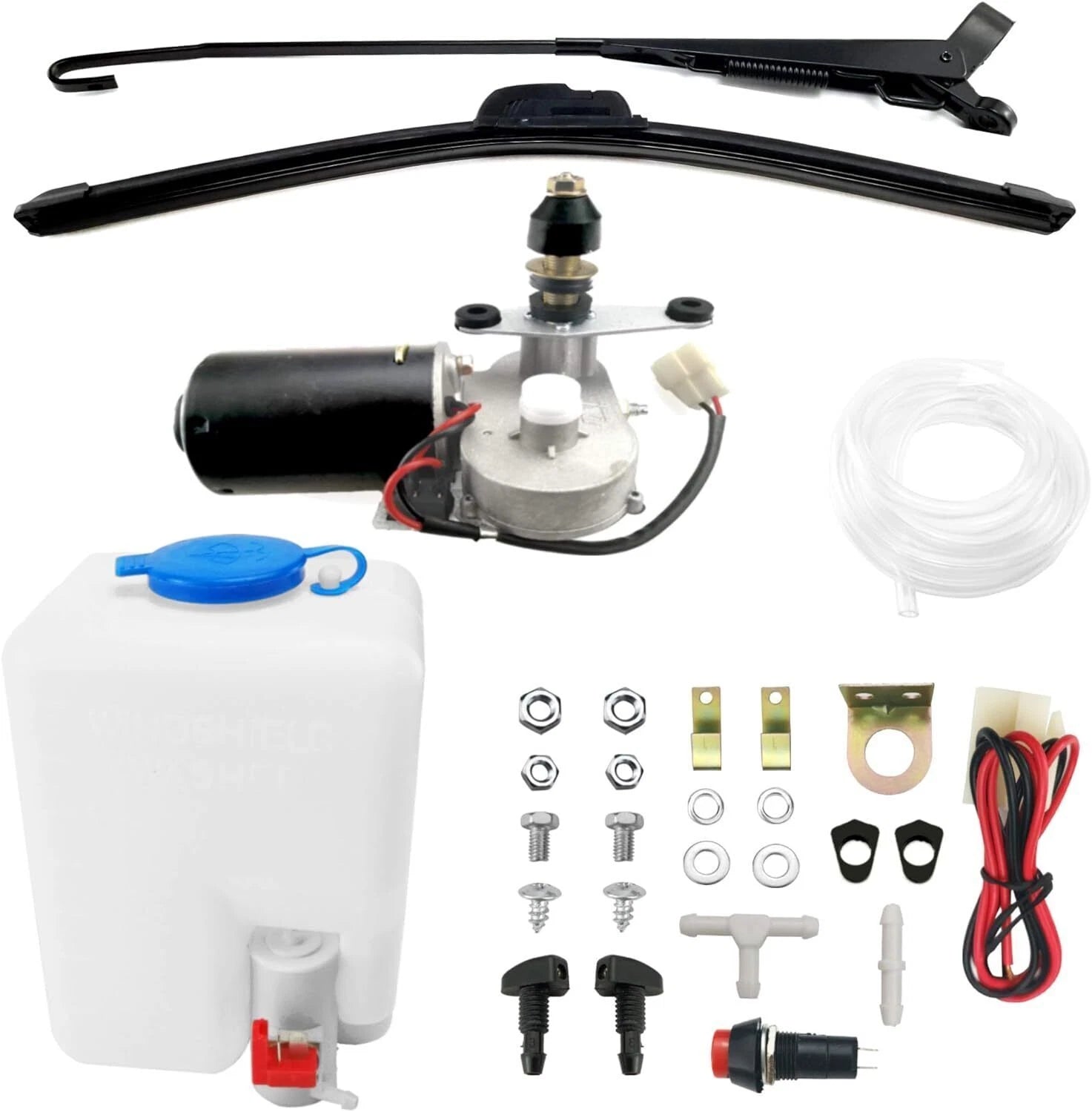 12V Electric Windshield Wiper Motor Kit for Polaris Ranger 570/900/1000