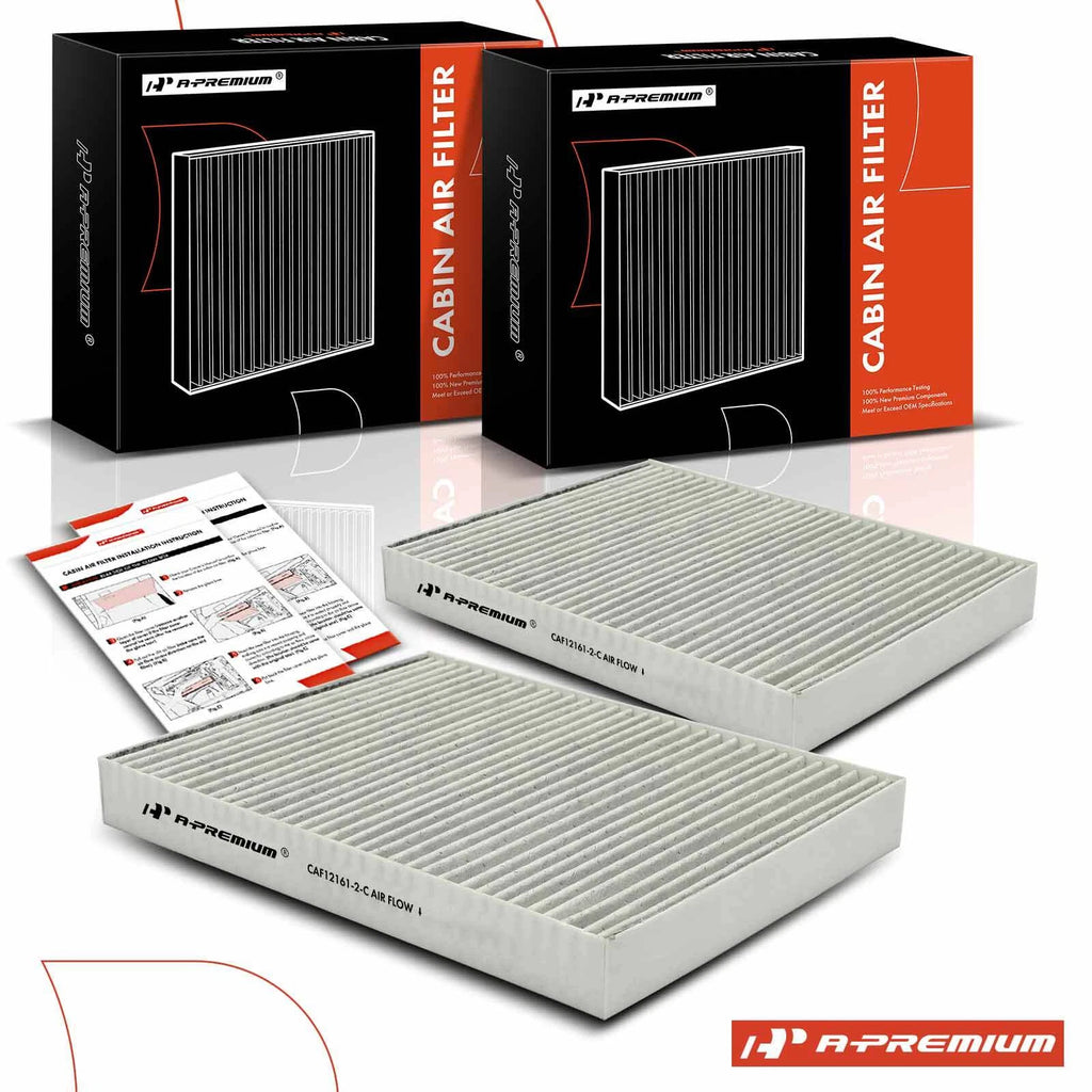 2X Activated Carbon Cabin Air Filter for Kia Sorento (2011–2020)