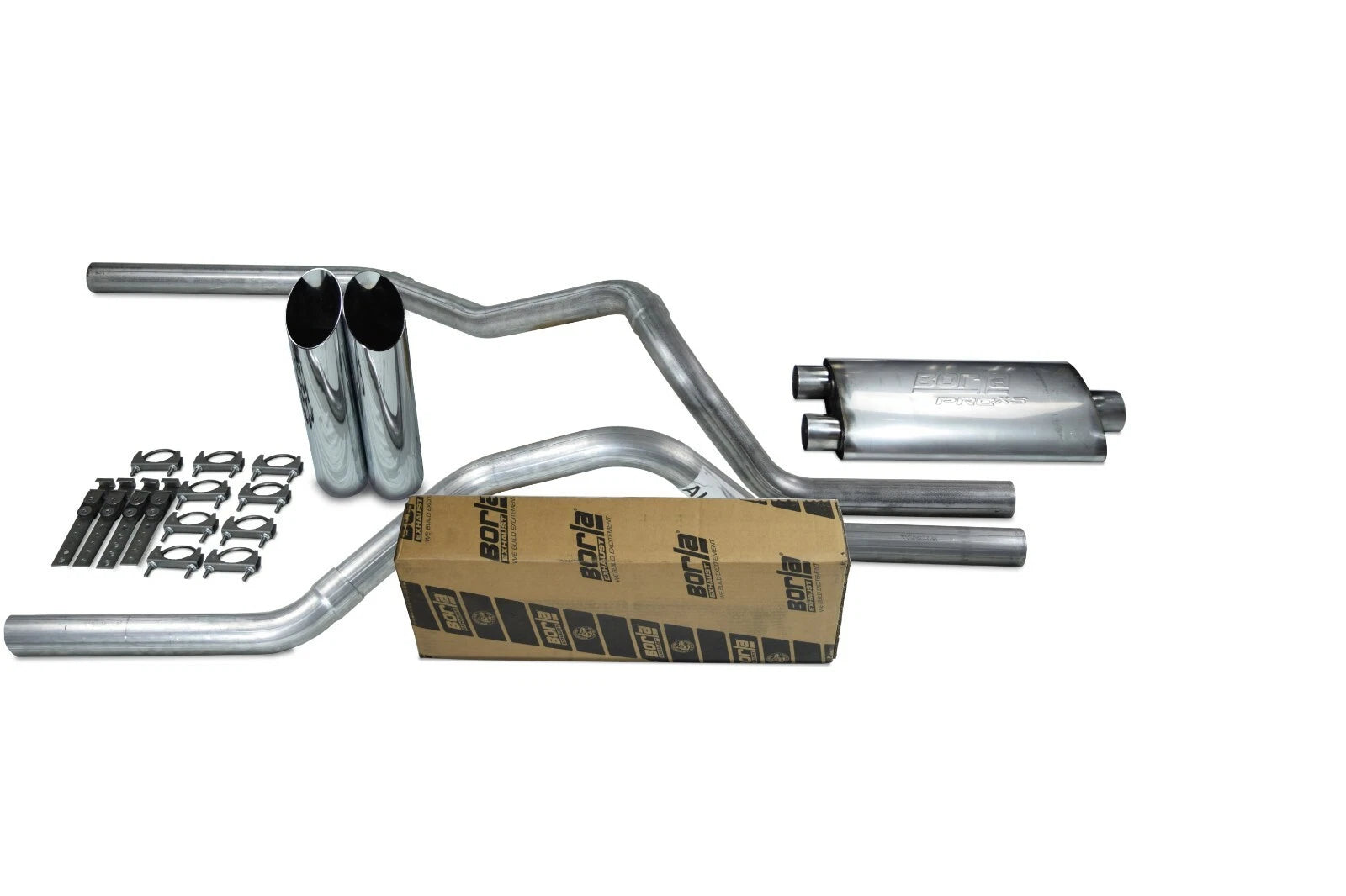 Dual Exhaust Kit for Dodge Ram 1500 (2009–2018) 2.5" Borla Pro XS