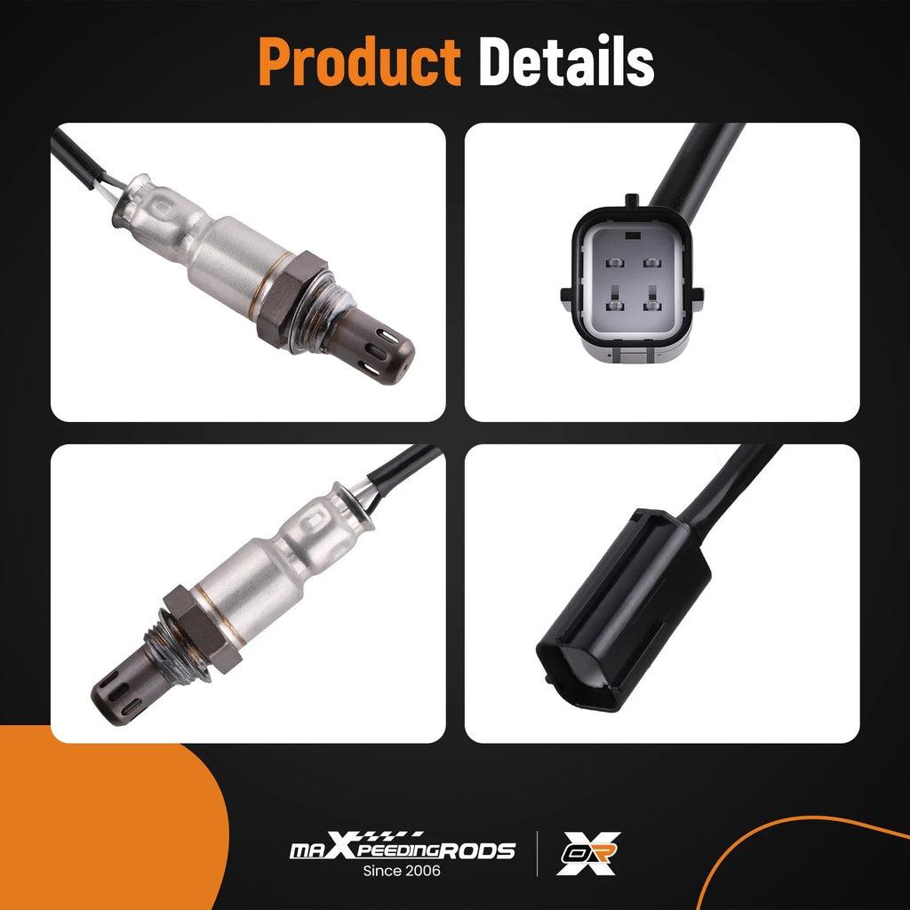 Set of 4 Oxygen Sensors for Nissan Maxima 3.5L V6 (2009)