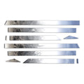Diamond Grade 10pc 2 1/4" Accent Trim for 14-18 Chevy Silverado Crew Cab 8' Bed