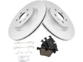 Rear Brake Pad and Rotor Kit for Jaguar F-Pace (2017–2019) KZ811MC