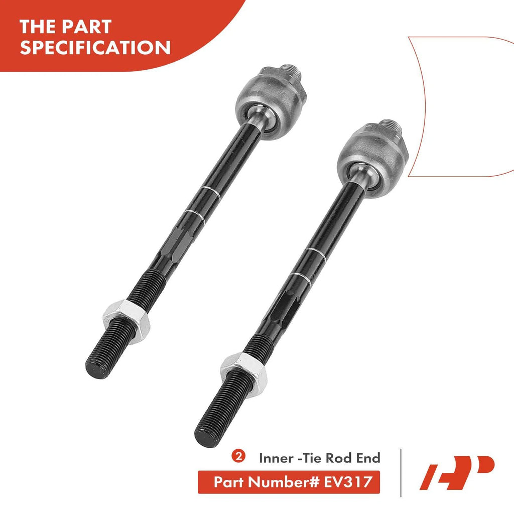 Set of 8 Front Control Arm Tie Rod Ball Joints for Ford Explorer (1998–2001)