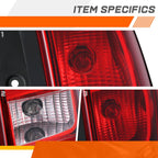 Right Side Red Lens Tail Light for Chevy Suburban Tahoe (2007–2014)