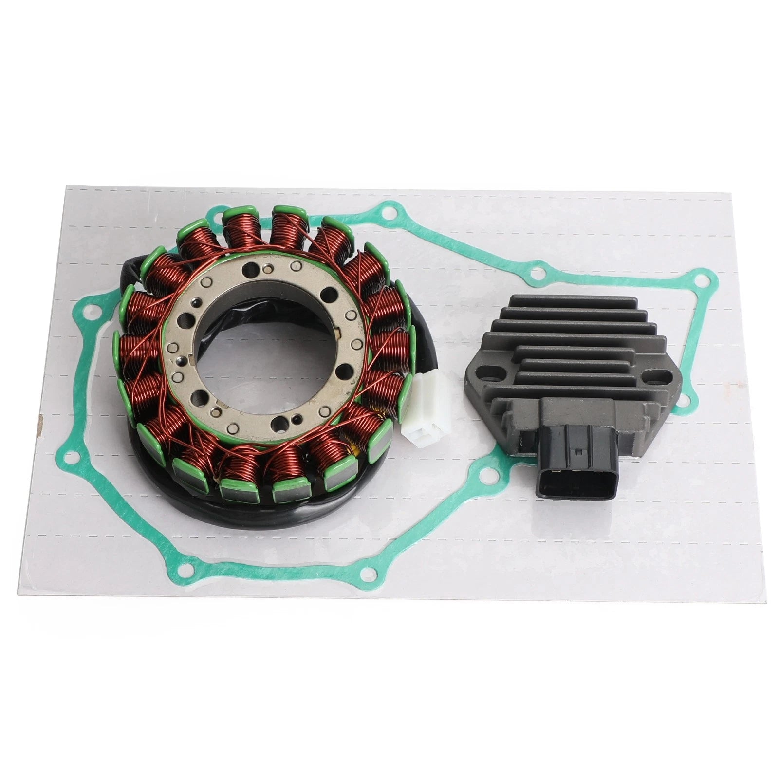 Magneto Stator, Voltage Rectifier, Gasket for Honda XL650V Transalp 650 (2000–2006)
