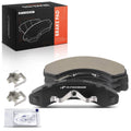 Set of 4 Front Ceramic Brake Pads with Hardware for Ford Explorer (1991–1994)