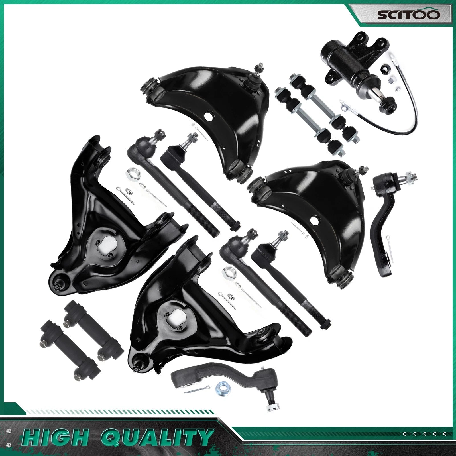 Complete Suspension Kit 15pcs for Chevy C1500 C2500 (1993–2000)