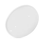 White Front Side Number Plate for Honda Z50R (1979–1987), XR75 (1974–1978), MR50 (1974–1975)