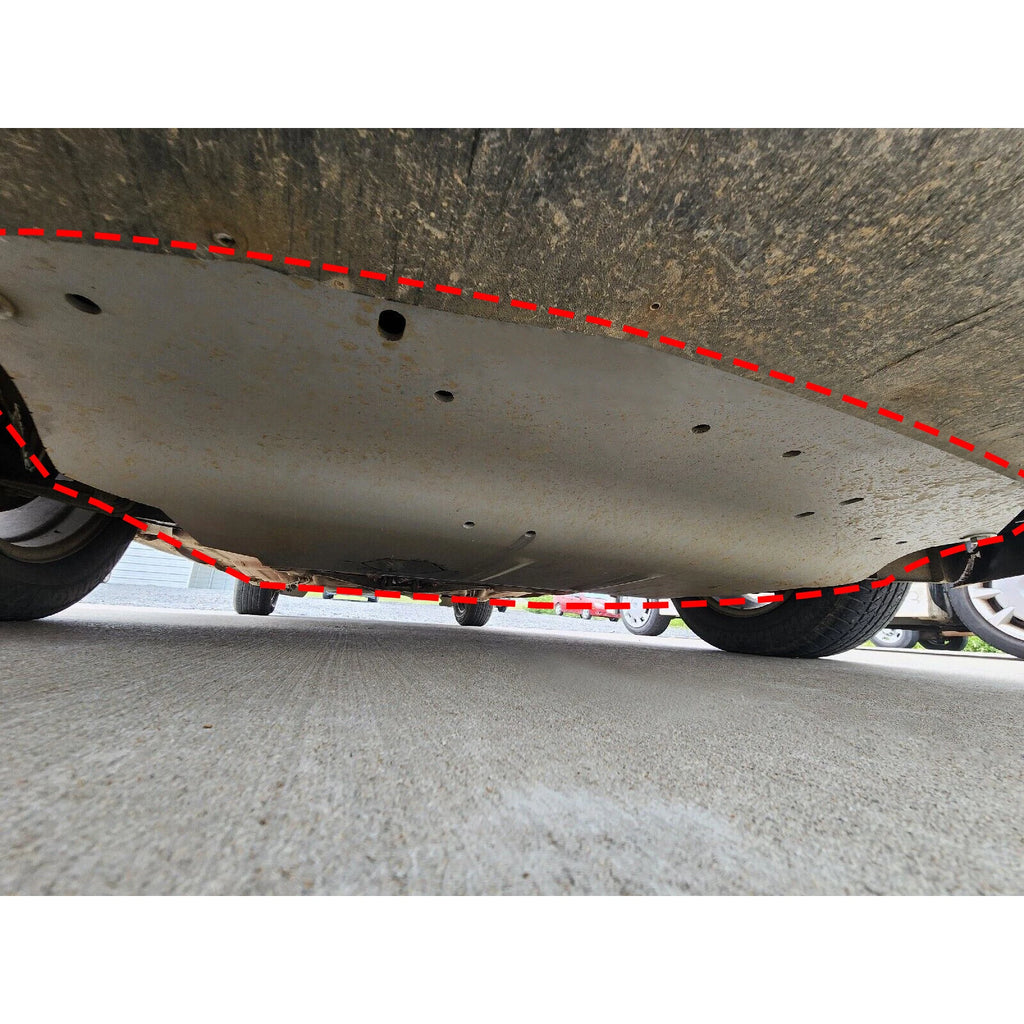 Aluminum Skid Plate Belly Pan for VW Golf Jetta MK4 Beetle (1999–2010)