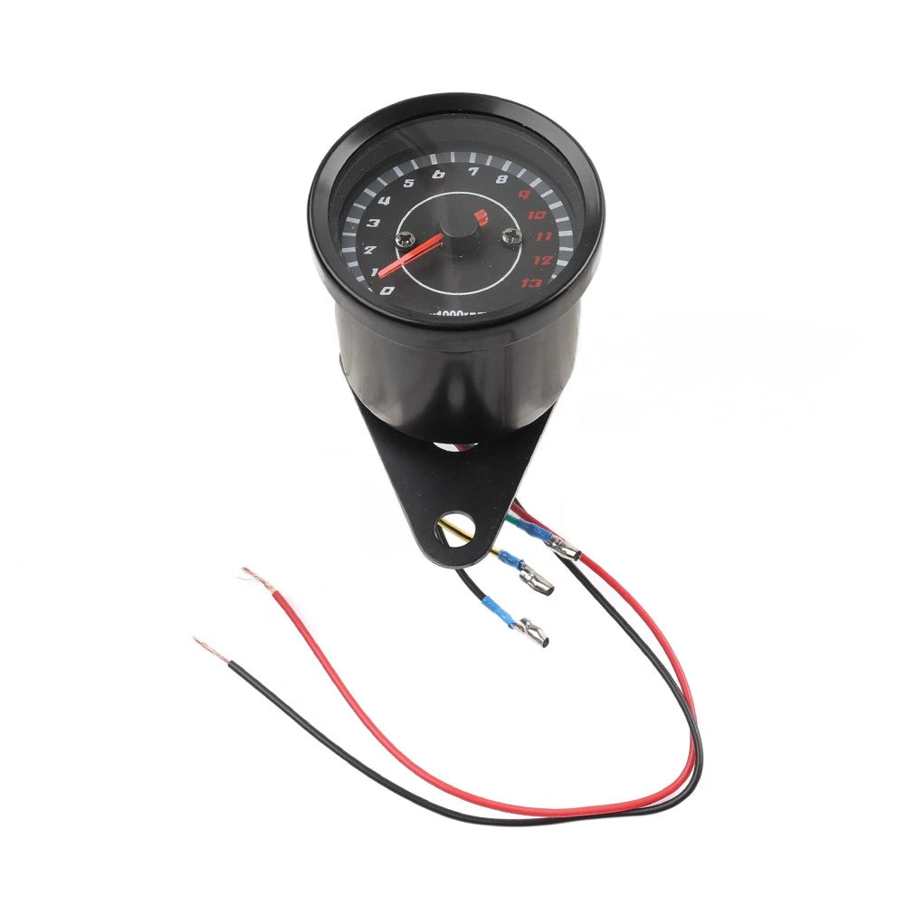 Tachometer Gauge 12V for Harley XL Sportster 1200 (2007–2023) Black