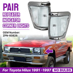 Clear Front Blinker Repeater for Toyota Hilux (1991–1997)