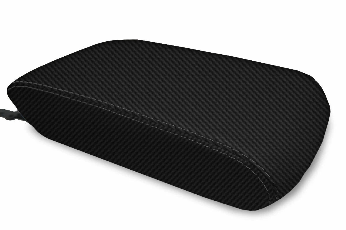 Carbon Fiber Console Lid Armrest Cover for Toyota 4Runner (2010–2019)