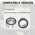 2 x Wheel Bearing for Arctic Cat Wildcat XX (2018–2023)