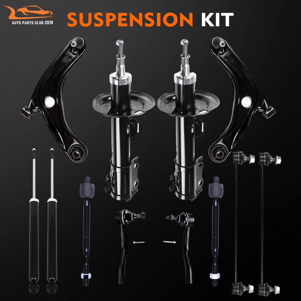 Set of 4 Struts and Shocks for Toyota Yaris (2006–2015)