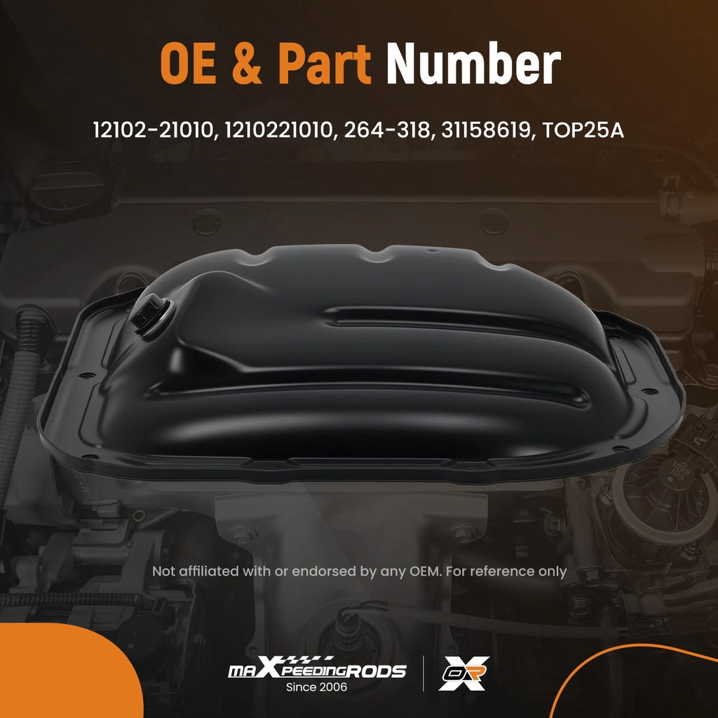 Engine Oil Pan Assembly for Scion xA xB Toyota Echo (2000-2006)