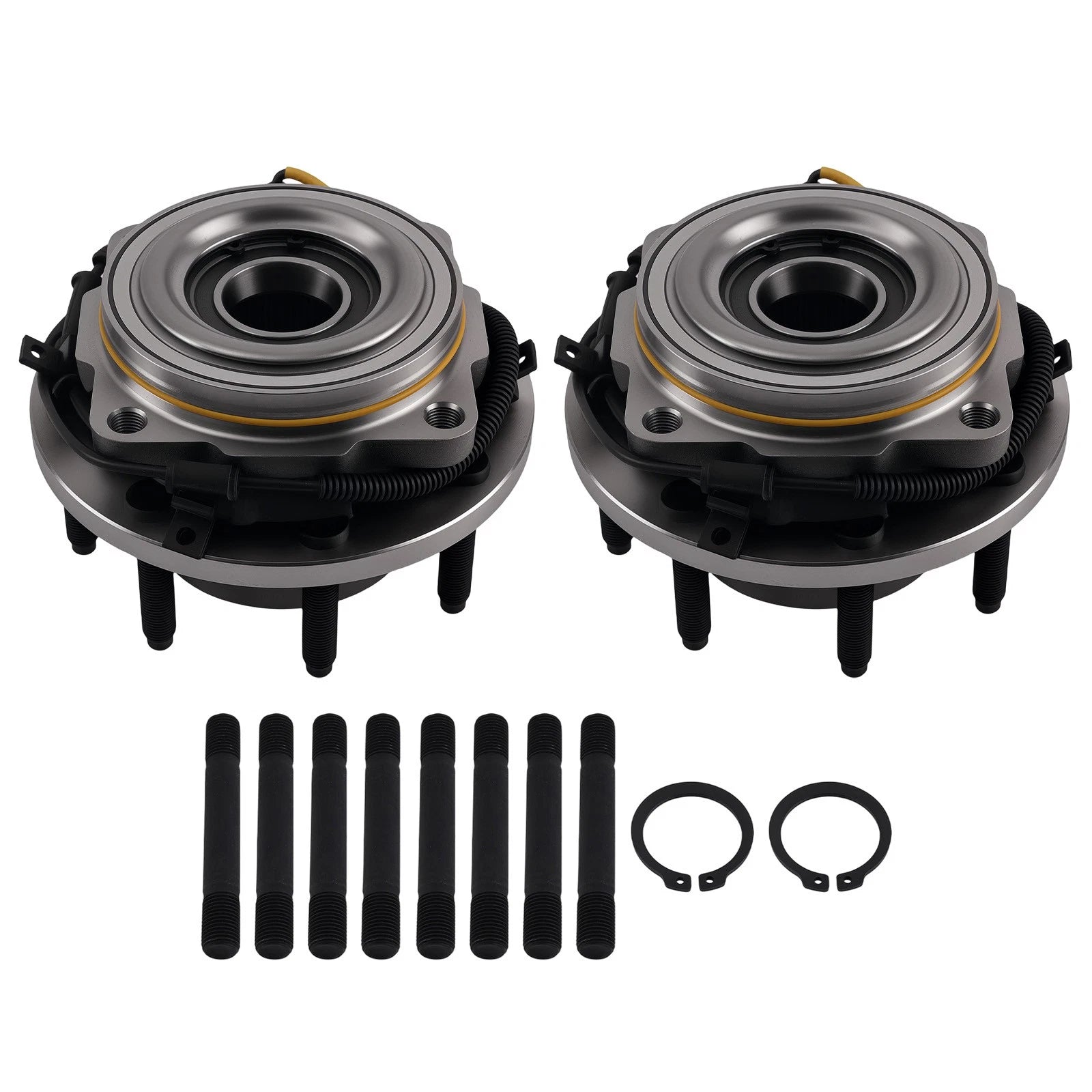 2X Front Left Right Wheel Hub Bearing for Ford F-250 F-350 Super Duty (2005–2010)
