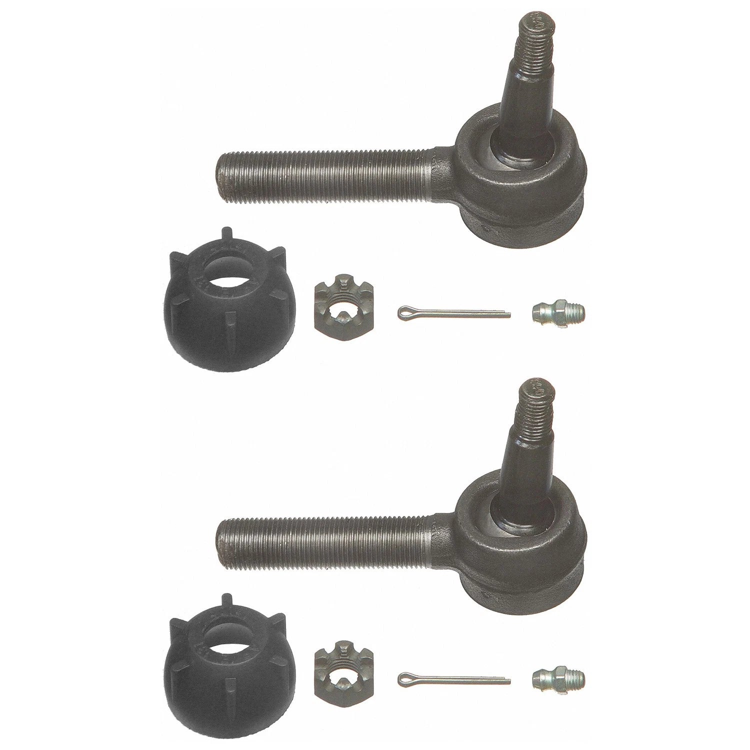 2X Moog Front Outer Steering Tie Rod Ends for Biscayne Bel Air Impala (1965–1970)