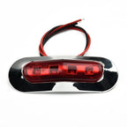 2X Red & Green LED Boat Navigation Lights for Pontoon (12-24V)