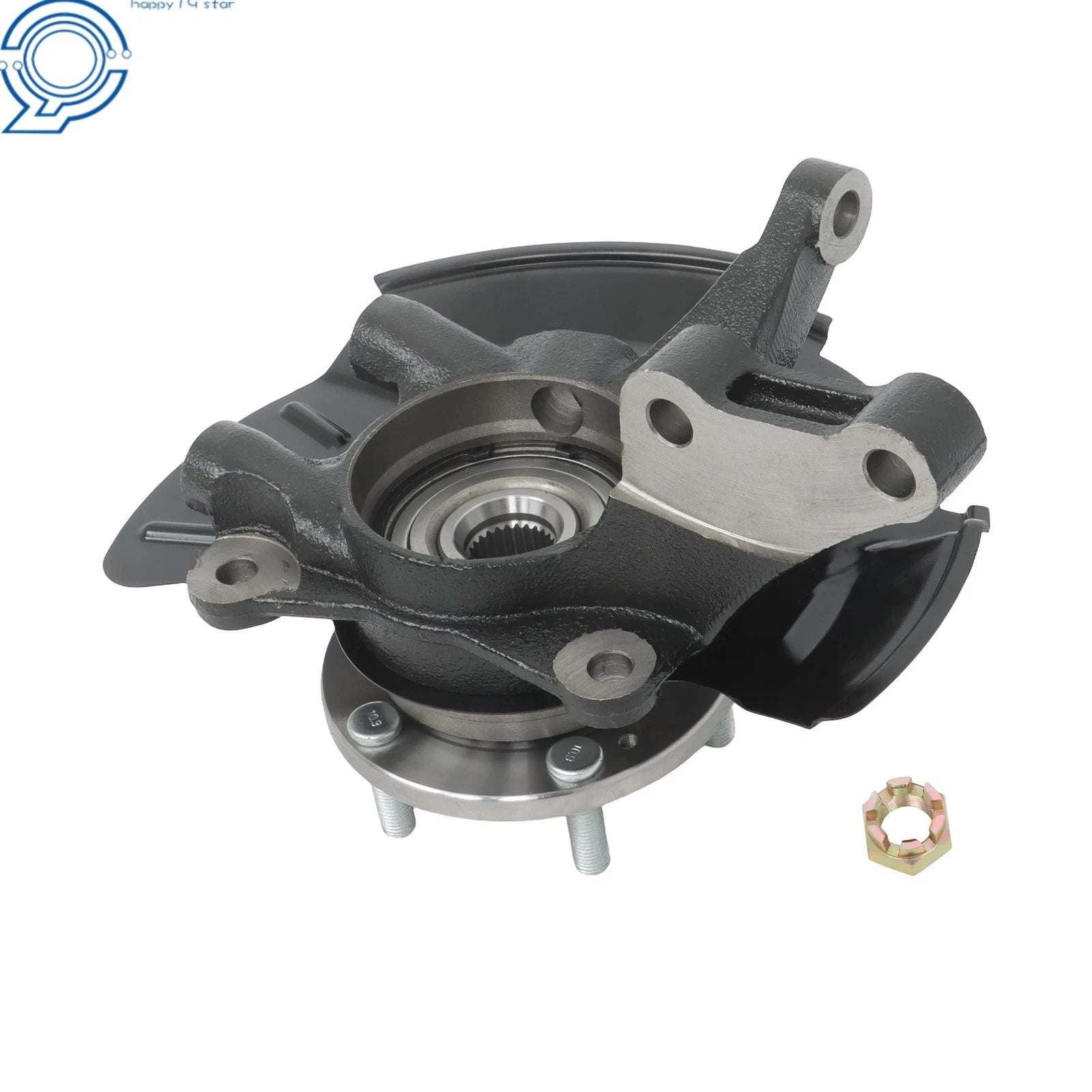 Front Left Steering Knuckle Assembly for Hyundai Tucson Kia Sportage (2005–2009)
