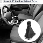 5 Speed Gear Shift Knob with Cover for Chevrolet Cruze (2010–2015) Faux Leather