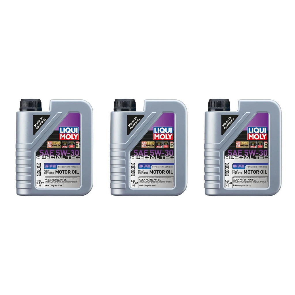 Set of 3 Liqui Moly Special Tec B FE 5W-30 Engine Motor Oil (3L)