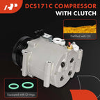 A/C Compressor with Clutch for Mitsubishi Mirage (1998-2002)