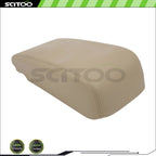 Beige Leather Center Console Armrest Cover for Toyota Avalon (2005–2012)