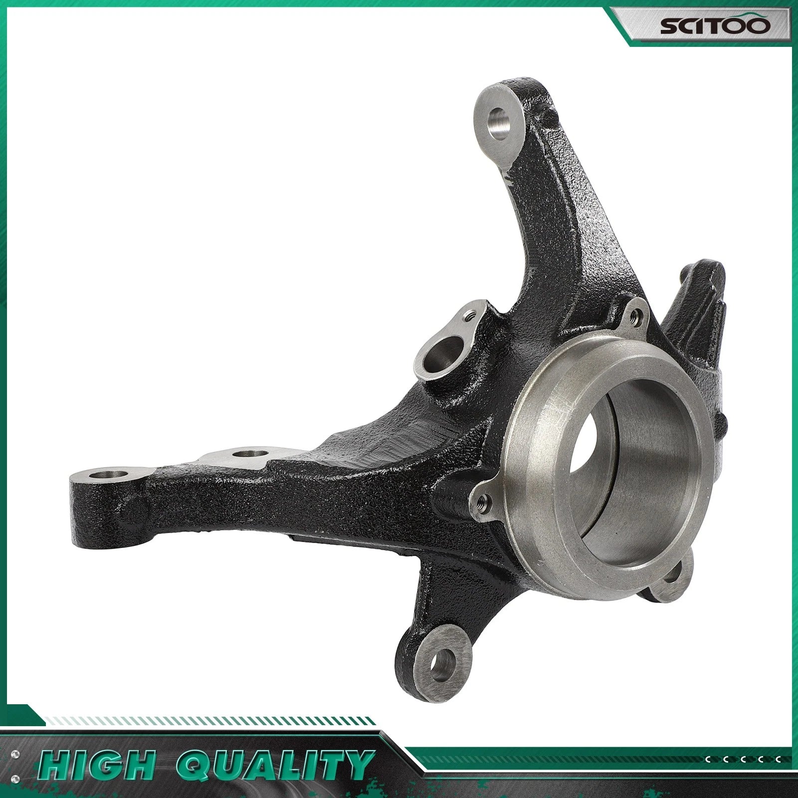2X Front Steering Knuckle for Hyundai Elantra, Elantra GT, Veloster (2013–2014)