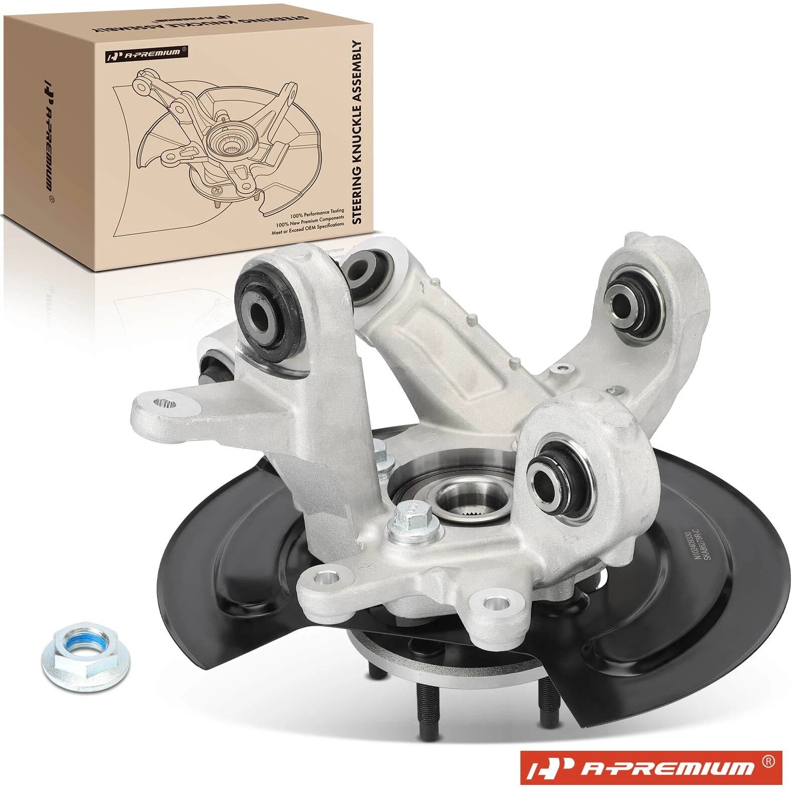Rear Right Steering Knuckle & Hub Bearing for Ford Explorer (2011–2019)