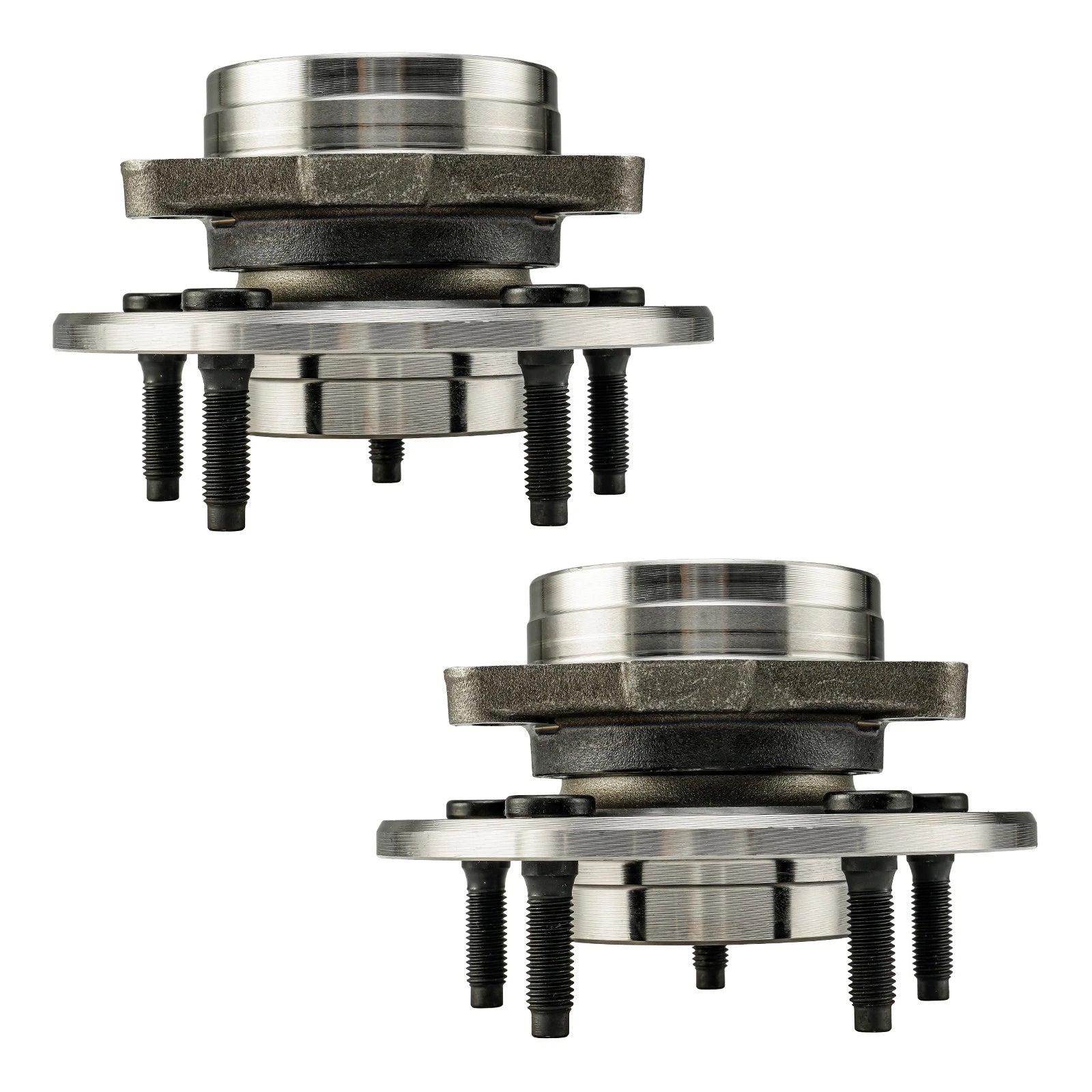 2x Front Wheel Hub & Bearing Assembly for 1997-2000 Ford F-150 4WD (XL3Z1104BC)