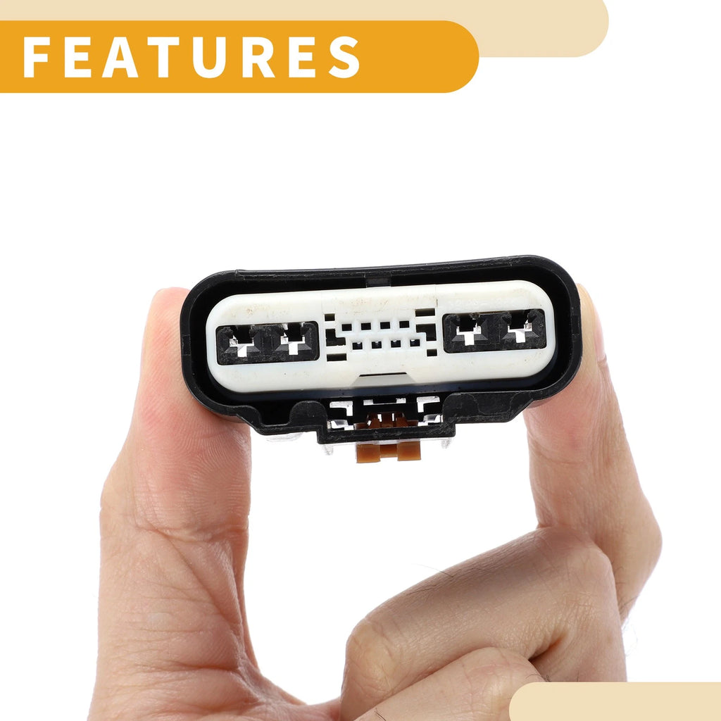 12 Pin Car Seat Connector Plug Female Wire Terminal for Ford 