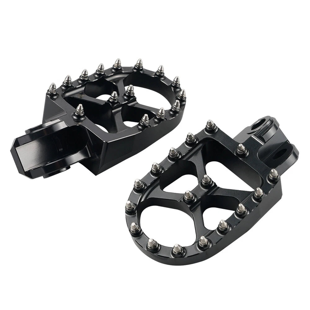 Billet Wide Foot Pegs for KTM 125 SX 250 350 450 SXF (1998–2015) Black