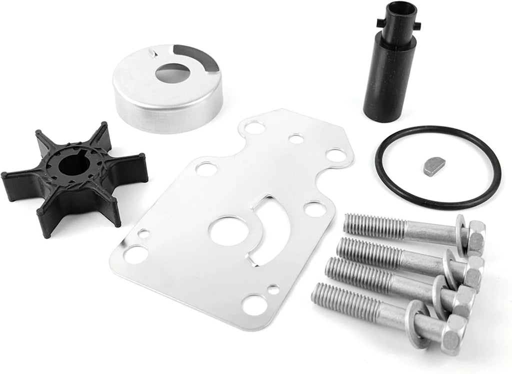 Water Pump Impeller Repair Kit for Yamaha Outboards 6 8 9 HP (68T-W0078-00)