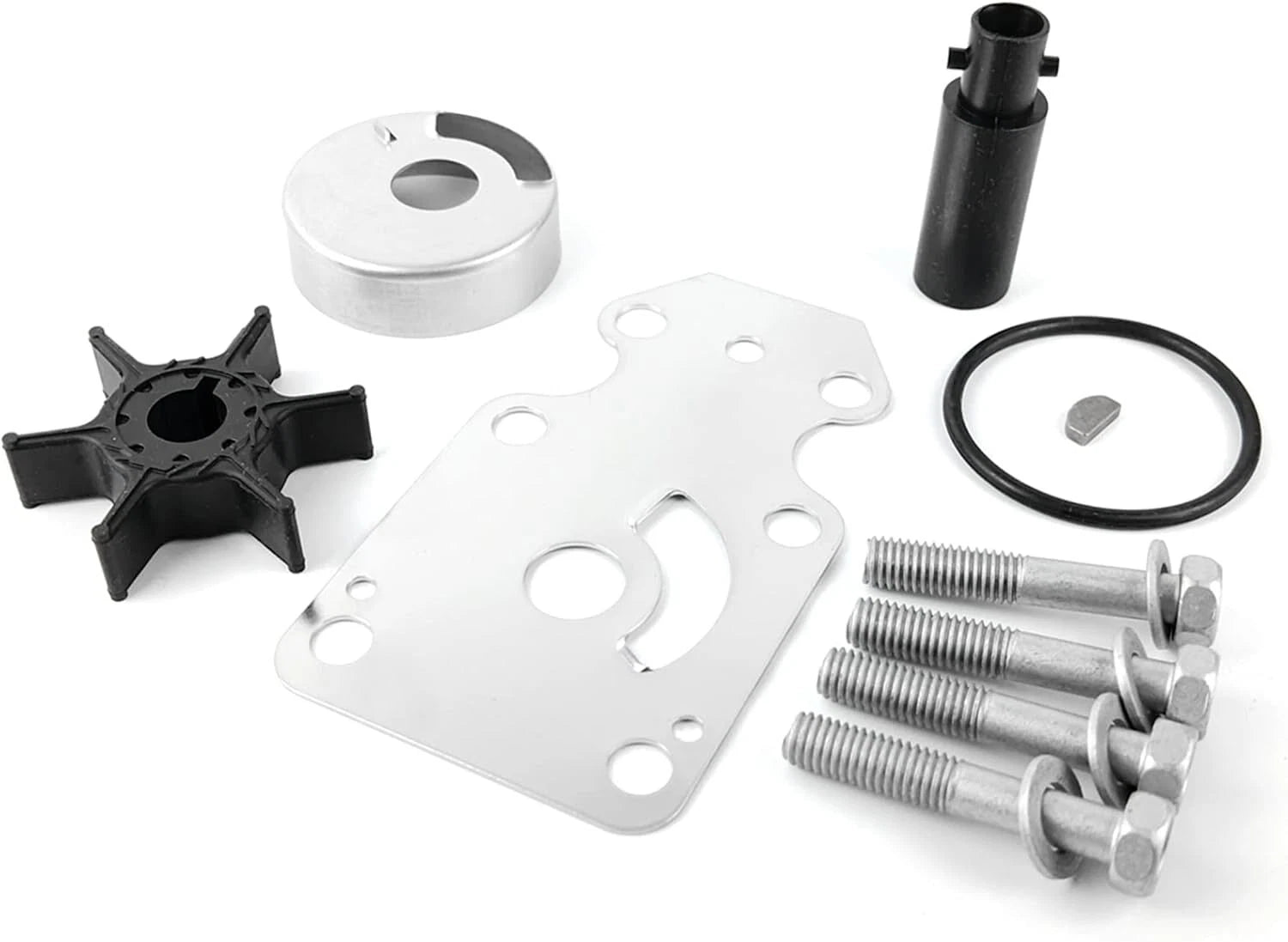 Water Pump Impeller Repair Kit for Yamaha Outboards 6 8 9 HP (68T-W0078-00)