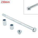 M15x 230mm + 2 Spacers Axle for 125cc 140cc Quad Dirt Pit Bike