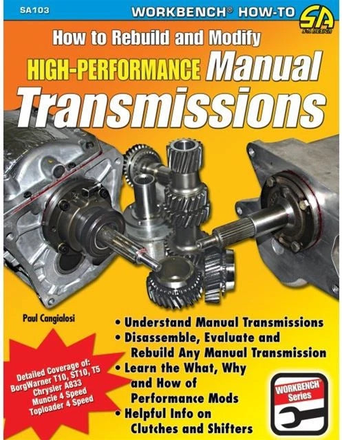 Build & Modify Manual Transmissions Book for Various Models
