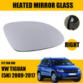 Heated Passenger Side Mirror Glass for VW Tiguan (2009–2017)