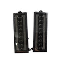 2pc Clear LED Front Corner Turn Signal Light for Jeep Cherokee XJ Comanche (1984–1996)