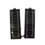 2pc Clear LED Front Corner Turn Signal Light for Jeep Cherokee XJ Comanche (1984–1996)